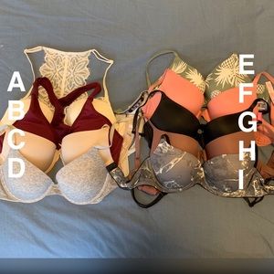 PINK VS Bras 34B accepting all offers!